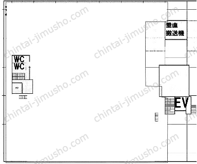 （仮称）潮見2丁目貸倉庫の間取図