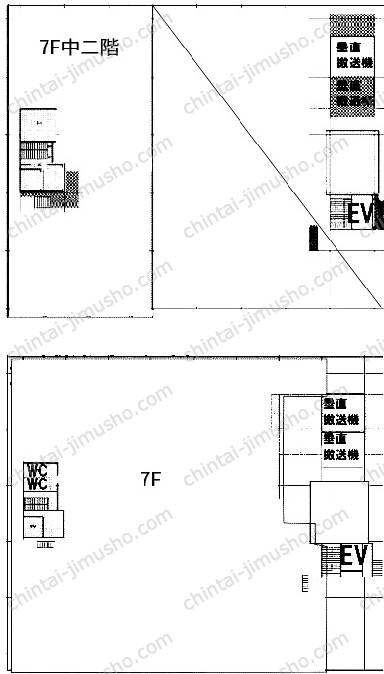 （仮称）潮見2丁目貸倉庫の間取図