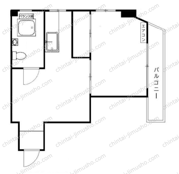 第二前澤マンションの間取図