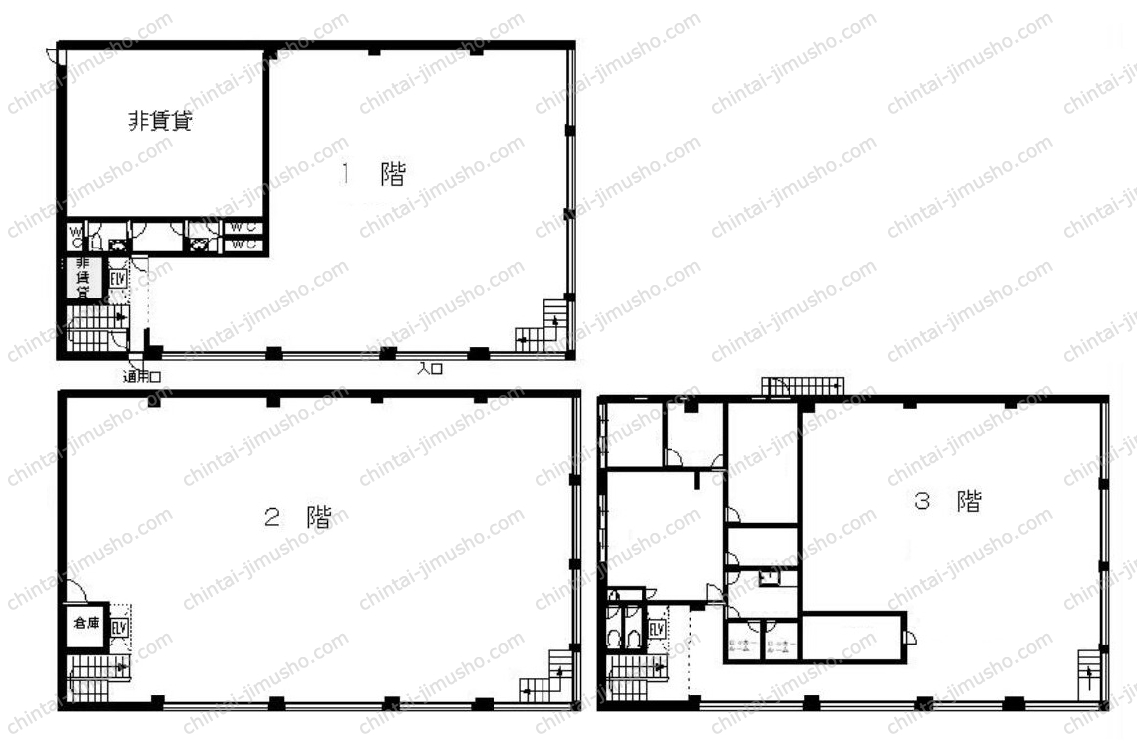 東中野533の間取図