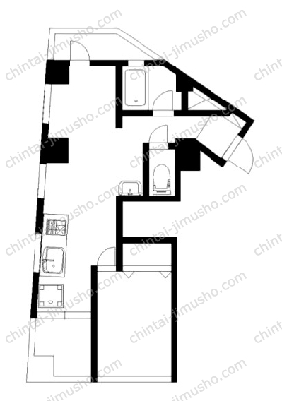 御池ビルの間取図
