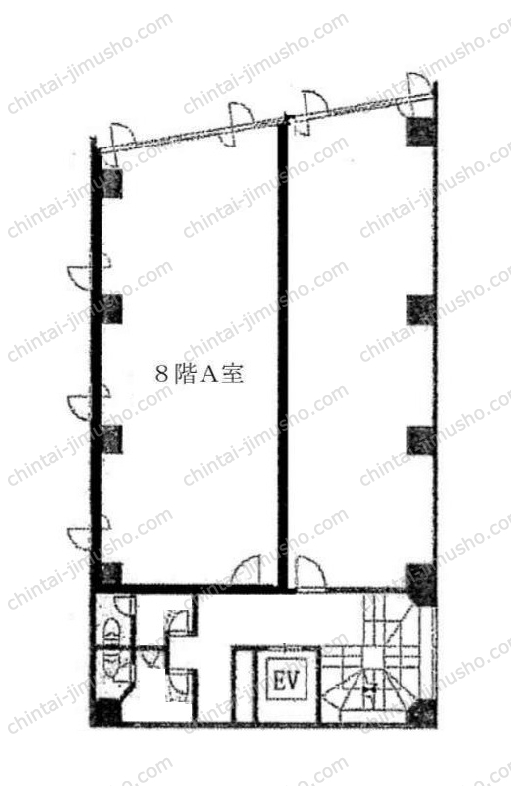 宮益SKビルの間取図