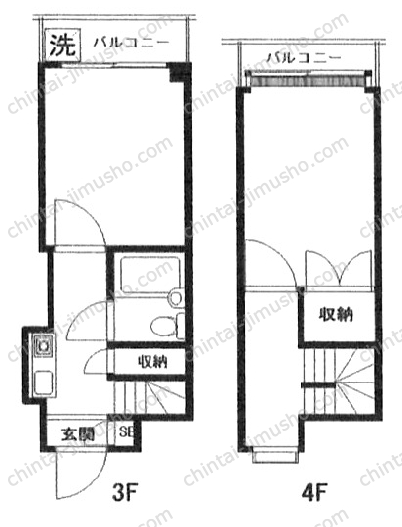 サンウッドパレスの間取図