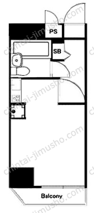 コスモ東池袋の間取図