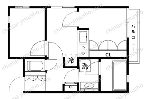 コート矢口の間取図