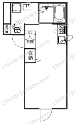 コフレ中野の間取図