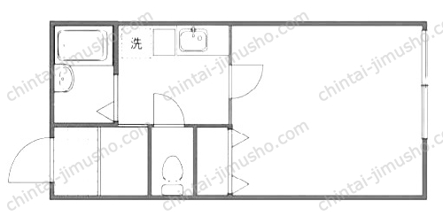 アイル中野の間取図
