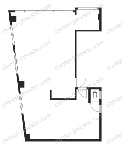 矢島ビルの間取図