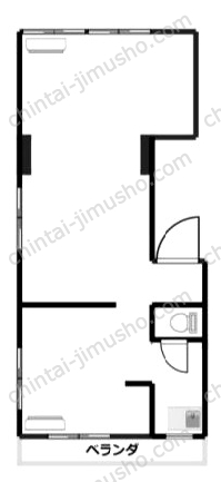 千駄ヶ谷パークマンションの間取図
