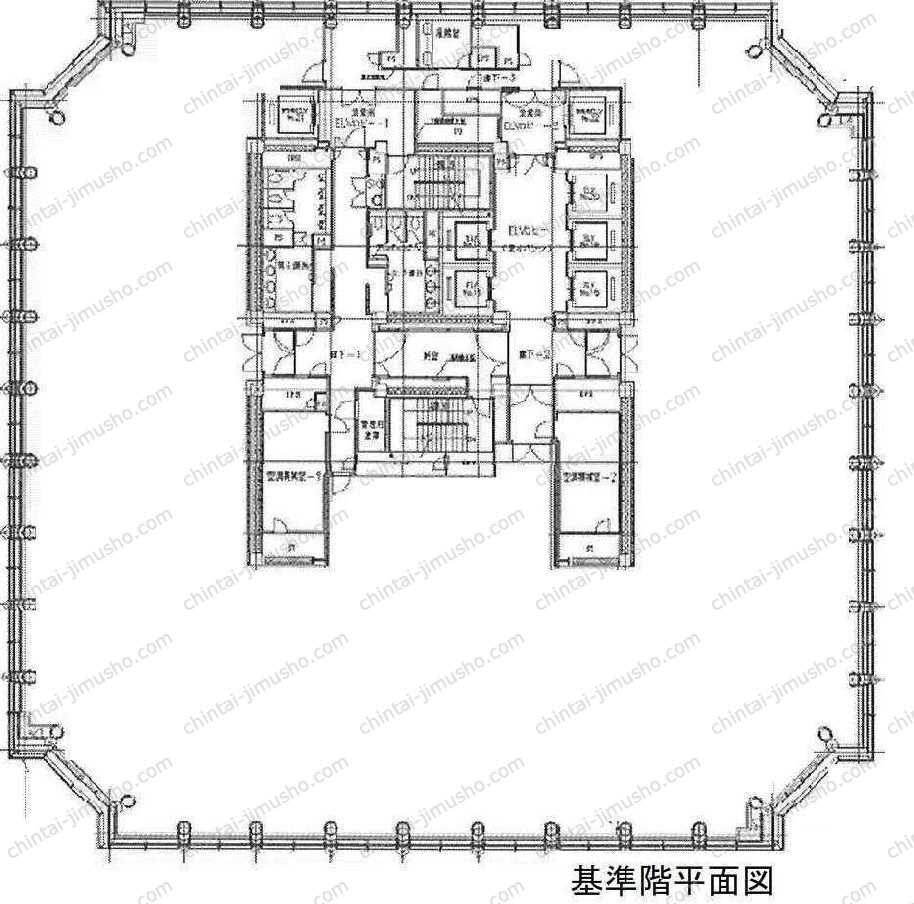 愛宕グリーンヒルズMORIタワーの間取図