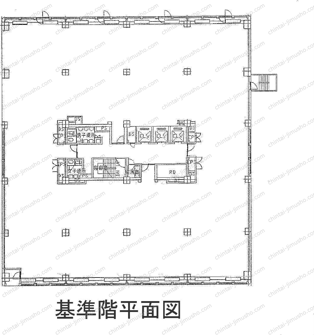 虎ノ門30森ビルの間取図