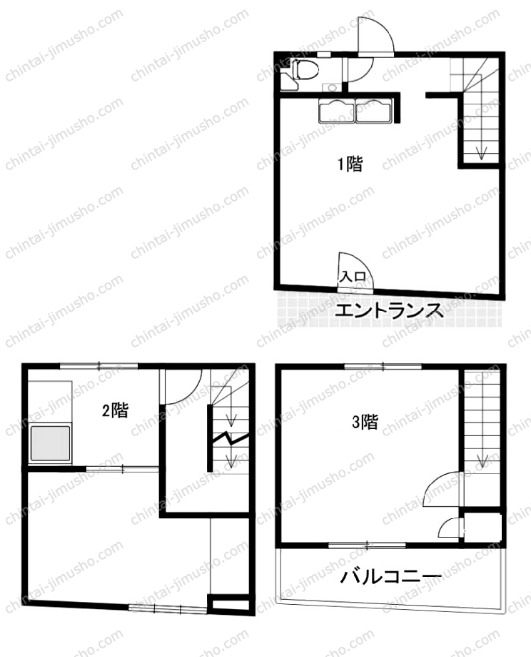 ファミーユ高円寺の間取図