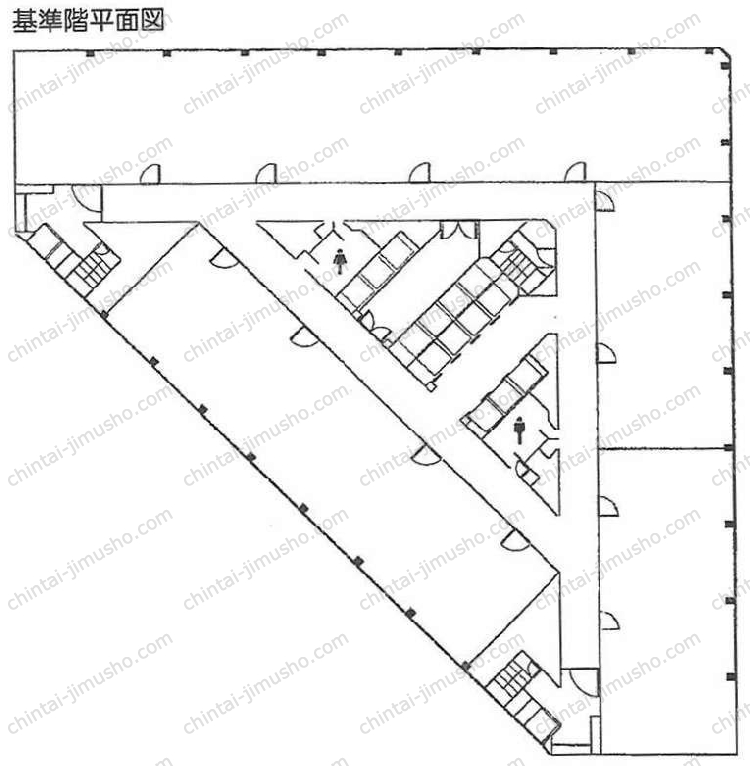 新宿第一生命ビルの間取図