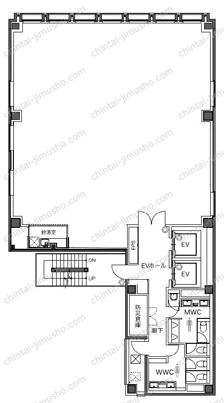 S-GATE AKIHABARAの間取図