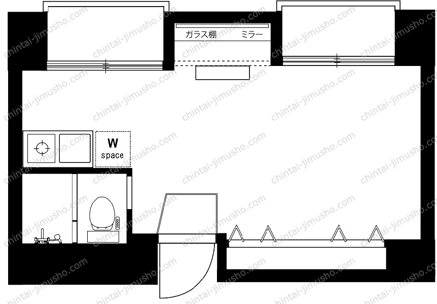 Mビル2の間取図