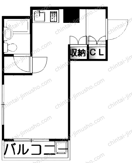 王子神谷ビルの間取図