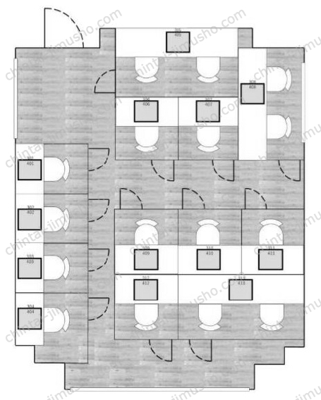 丸高八丁堀ビルの間取図