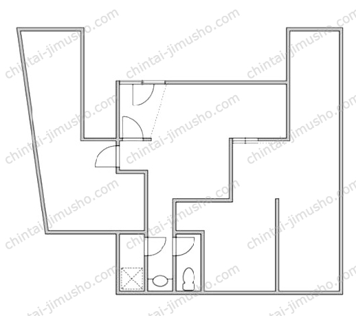 小菅第二ビルの間取図