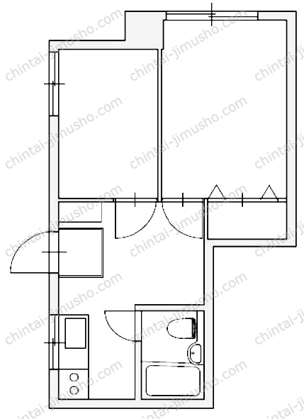 白金台シャスターの間取図