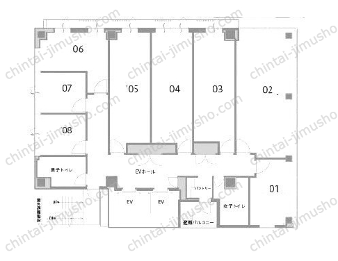 H1O青山の間取図