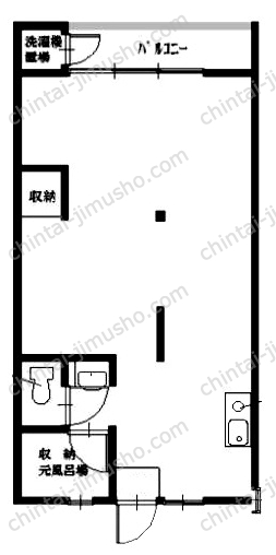 目黒ビランカの間取図