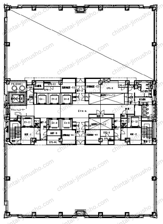品川シーサイドキャナルタワーの間取図