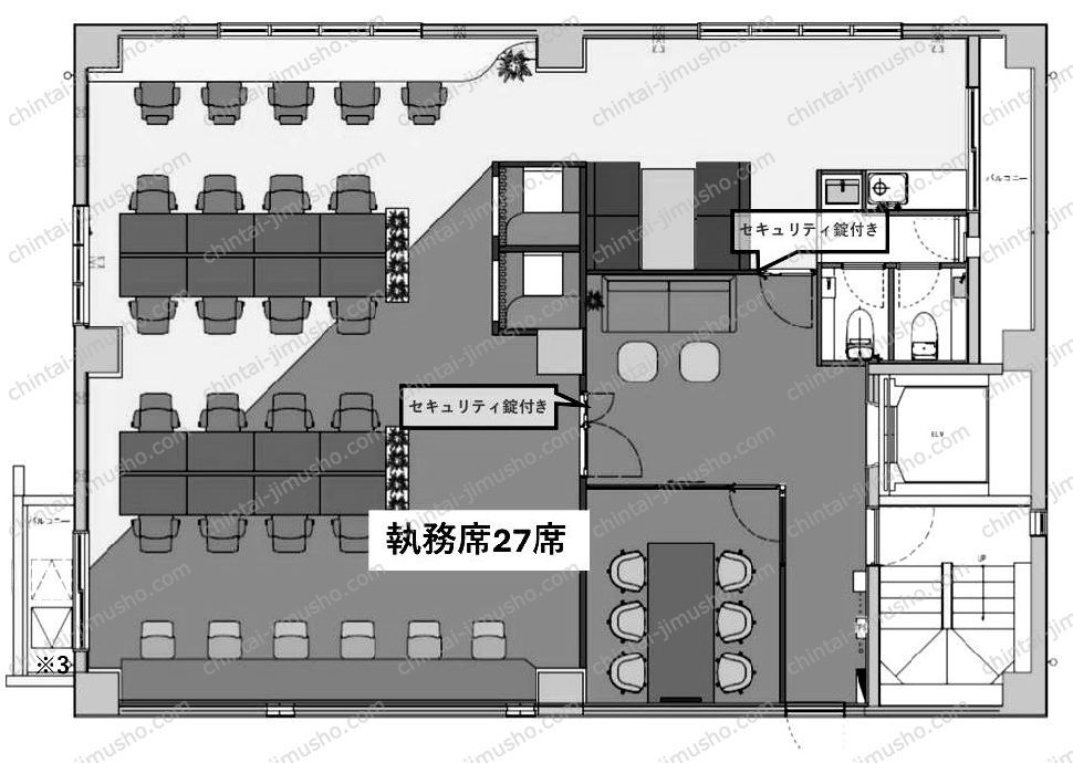 ミタケタワーの間取図