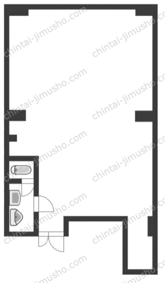 クレスト国立の間取図
