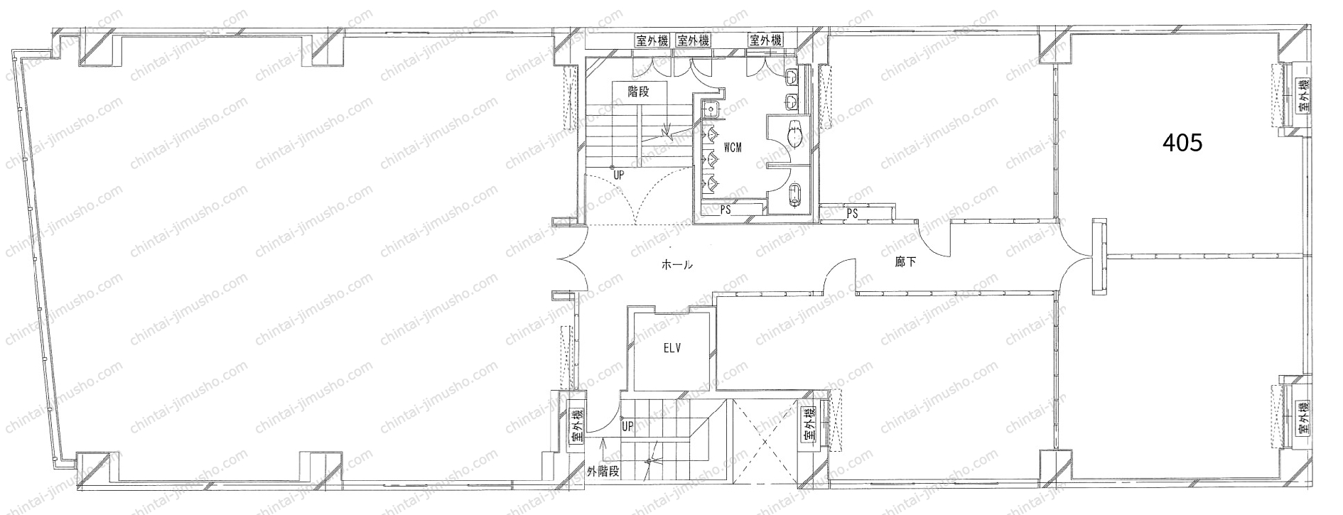 第8東ビルの間取図