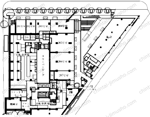 THE ROPPONGI TOKYO PLAZA／THE ROPPONGI TOKYO CLUB RESIDENCEの間取図
