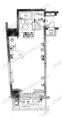 エレガンス東高円寺の間取図