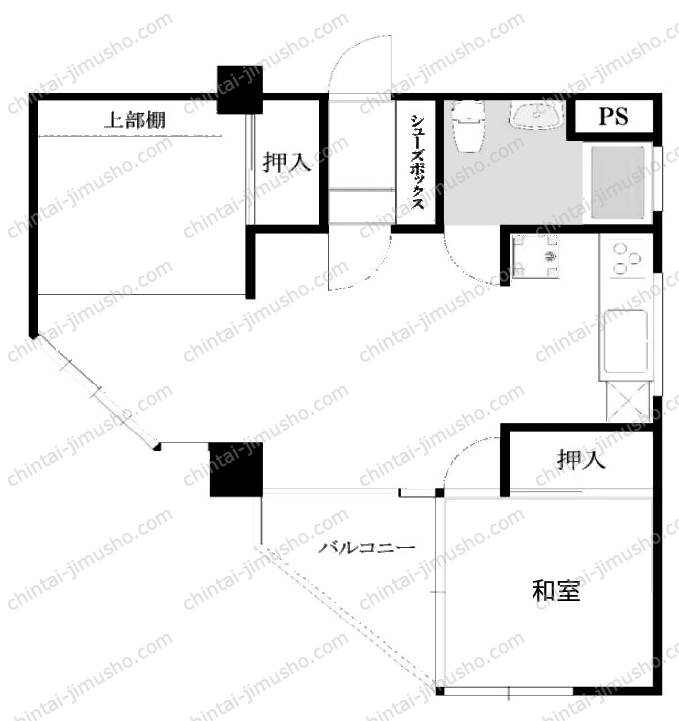 カーサ青葉台の間取図