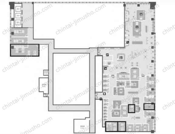 東京ポートシティ竹芝オフィスタワー／ビジネスエアポート竹芝の間取図