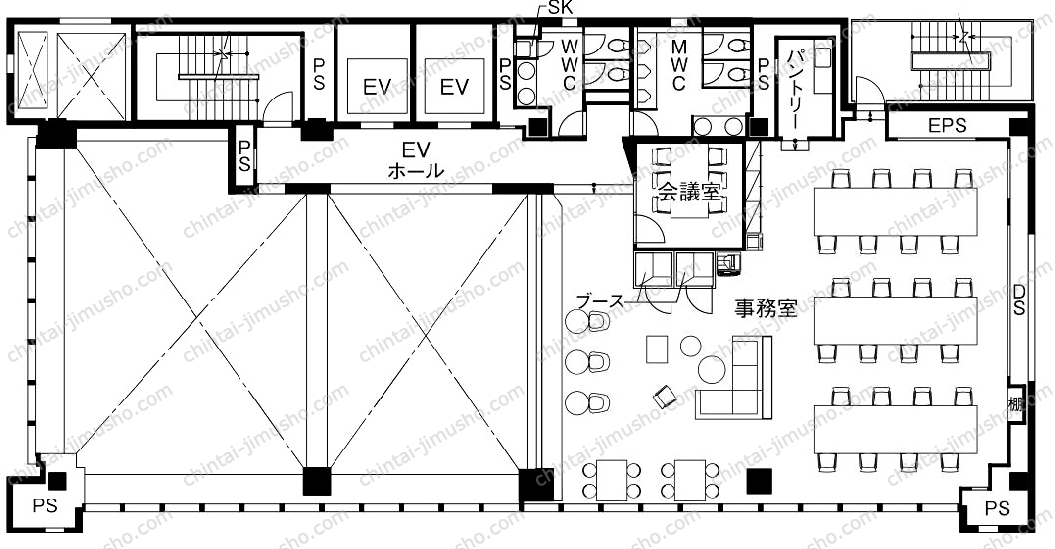 CIRCLES∞大崎の間取図