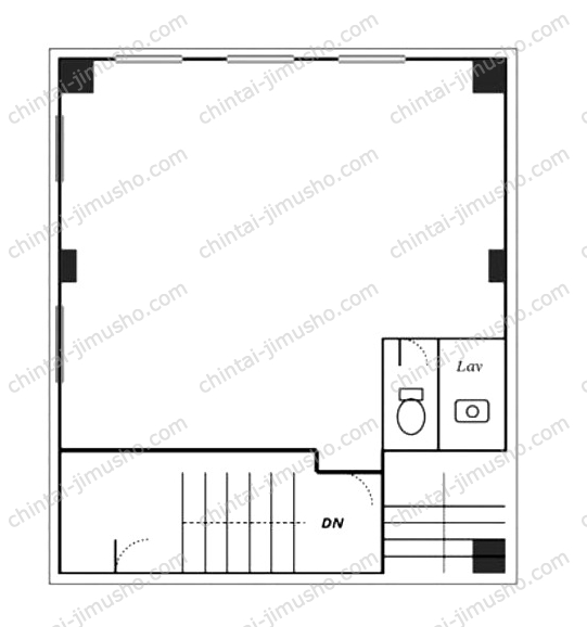 笹塚2丁目店舗の間取図