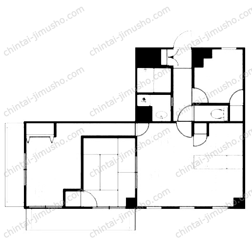 シャンサール船堀の間取図