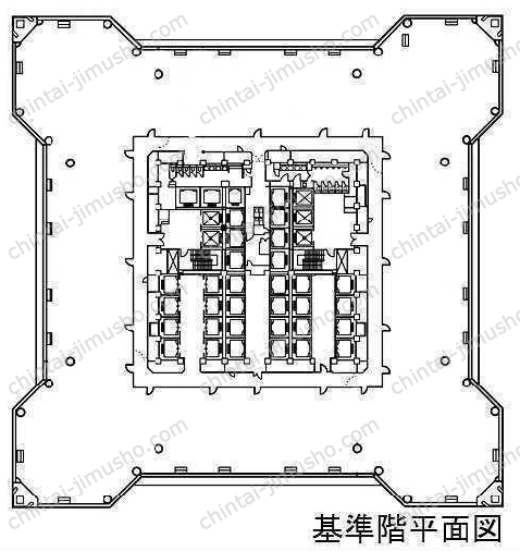 横浜ランドマークタワーの間取図