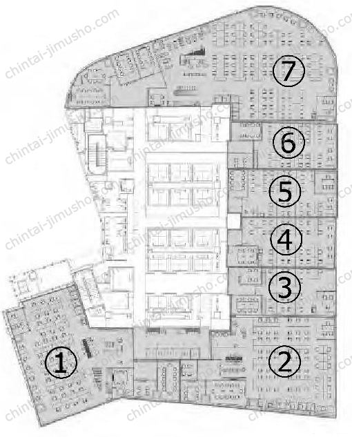 （仮称）xLINK渋谷道玄坂の間取図