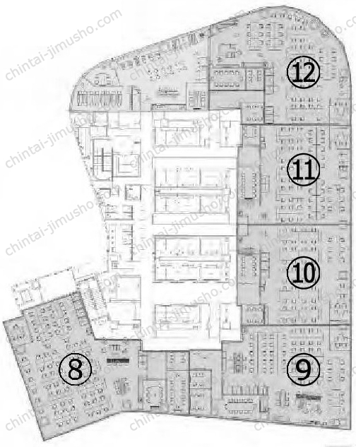 （仮称）xLINK渋谷道玄坂の間取図