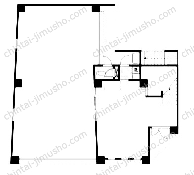 西八樋口ビルの間取図