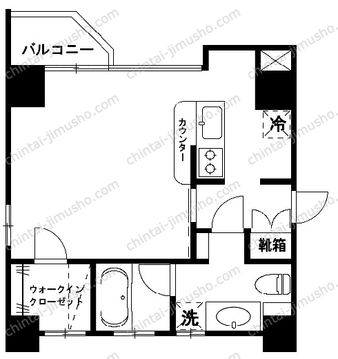 ヒルトップ壱岐坂の間取図