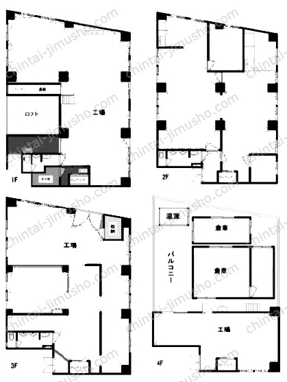 海辺237ビルの間取図