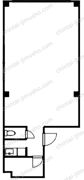 磯村ビルの間取図