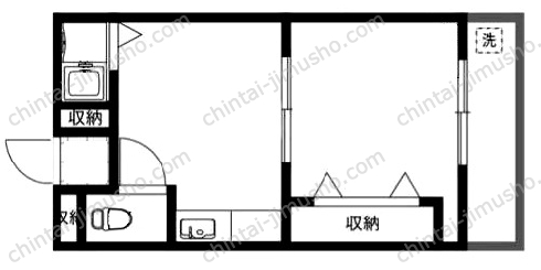 ストーンハイツの間取図