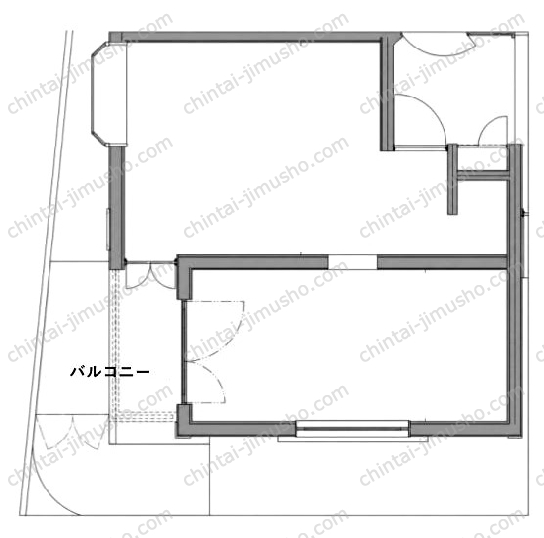 Q-ROOMS.の間取図