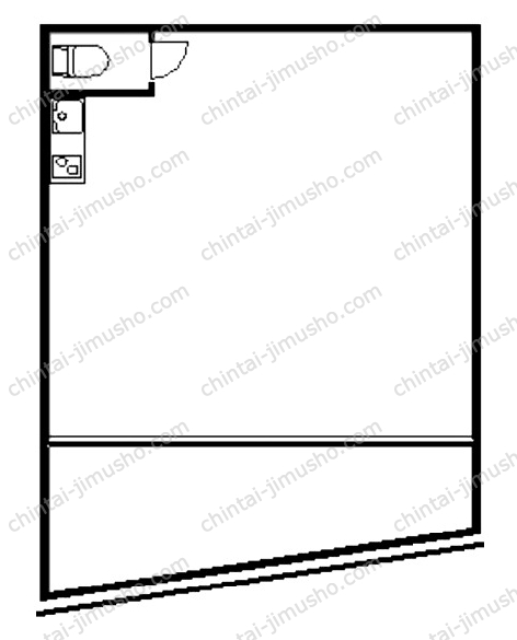 Fマンションの間取図