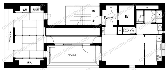 青木ビルの間取図