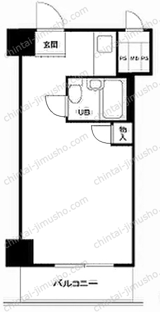 田町サンハイツの間取図