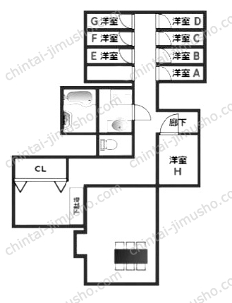 アンビエンス高円寺の間取図
