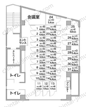 第一瀬野ビル／秋葉原ライズオフィスの間取図